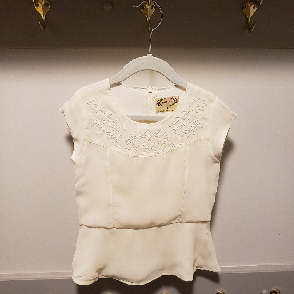 Joyfolie Girls Beaded Top